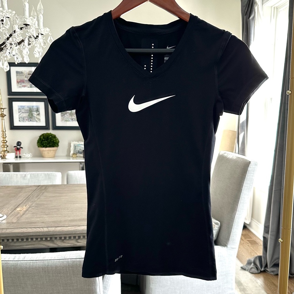 Nike V-Neck Athletic Performance Tee